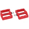 Image de Pédales plates VTT/BMX Switch Jump résine rouge 9/16''