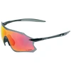 Image de Lunettes soleil vélo Gist Pack orange 100 % UV monture noire