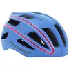 Image de Casque urbain Gist Luxo éclairage 360° bleu mat- 52-58 cm