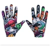 Image de Gants vélo long VTT Gist Faster Déco multicolore- M