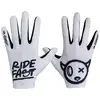 Image de Gants vélo long VTT Gist Faster Ride Fast noir/blanc- XXL