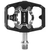Image de Paire de pédales gravel - plate automatique ou standard alu Switch Cnc (Shimano Spd)