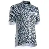 Image de Maillot route manches courtes Gist Paint noir/blanc- S