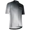 Image de Maillot route manches courtes Gist Flow blanc/noir- L