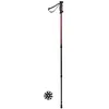 Image de Bâtons de randonnée - FERRINO - Gta Poles - Aluminium - Rouge - 60-135 cm