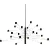 Image de KDLN KUNDALINI lampe à suspension POLAR 20 (Noir, ø 77 x H 35 cm - Polymère ABS et métal)