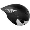 Image de Casque Met Wide Body II - black metallic/glossy