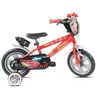Image de Vélo Enfant - 12 Pouces - 3 ans - Cars - Roulettes stabilisatrices - Rouge