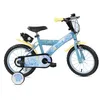 Image de Vélo Enfant - 14 Pouces - 4 à 5 ans - Disney Stitch - Roulettes stabilisatrices - Bleu