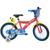 Image de Vélo enfant Pat Patrouille 16 - PAW PATROL - Vélo de ville - loisir - Bleu - 2 freins - 16