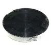 Image de Filtre à charbon WPRO CHF029/1 pour hotte - diamètre 195 mm H 33 mm - 265 g/m²