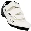 Image de Chaussures vélo de route FLR Pro F35 cuir microfibres blanc bandes ve