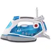 Image de Hoover tif 2600 fer à vapeur semelle en céramique bleu, blanc 2600 w