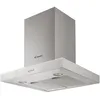 Image de CANDY CMB655X-Hotte murale evacuation / recyclage-571 m3 air / h boosté-65 dB max-3+1 vitesses-L 548 cm-Inox