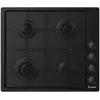 Image de Candy - table de cuisson gaz 60cm 4 feux noir chw6lbb - pop evo CHW6LBB