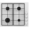 Image de Candy - table de cuisson gaz 60cm 4 feux blanc chw6lww - pop evo CHW6LWW