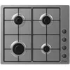Image de Table de cuisson au gaz - Candy - CHW640LXB - Allumage électronique - Gris - 59 cm