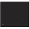 Image de Plaque vitrocéramique ROSIERES RH64CT/2 - 4 foyers - Commandes tactiles individuelles - 6500W - Noir