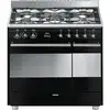 Image de Piano de cuisson 90 cm smeg concerto scb92mn8 noir CDP-DROP-SCB92MN8