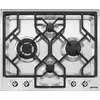 Image de Smeg Classic Pgf64-4 Plaque Acier Inoxydable Intégré 62 Cm Gaz 4 Zone(s)