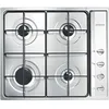 Image de Table de cuisson gaz SMEG S64S Inox - 4 brûleurs - Acier inoxydable