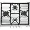 Image de Smeg S60ghs Plaque Acier Inoxydable Intégré Gaz 4 Zone(s)