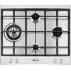Image de Table de cuisson gaz 60cm 4 feux inox smeg - p261xgh -