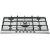 Image de Plaque de cuisson au gaz Smeg P272XGH - 70 cm - inox - 5 foyers - Allumage électronique