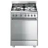 Image de Smeg Cx68mf8-2 Four Et Cuisinière Electrique Gaz Acier Inoxydable