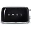 Image de Smeg - grille-pain 2 fentes 1500w noir tsf02bleu - TSF02BLEU
