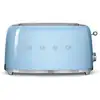 Image de Smeg - grille-pains 2 fentes 1500w bleu azur tsf02pbeu - TSF02PBEU