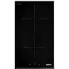 Image de Table de cuisson domino induction - SMEG - SI5322B - Noir - 59 cm - Verre trempé