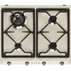 Image de Smeg Victoria Sr964pgh Plaque Crème Intégré 60 Cm Gaz 4 Zone(s)