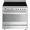 Image de Smeg Concert Scd91cmx9 Four Et Cuisinière Electrique Céramique Acier Inoxydable