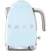 Image de Smeg - bouilloire sans fil 1.7l 2400w bleu azur klf03pbeu - années 50 KLF03PBEU