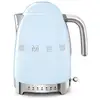 Image de Bouilloire À Température Contrôlée Smeg 1,7 L Bleu Pastel Acier Inoxydable