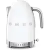 Image de Bouilloire Électrique Sans Fil Smeg Rétro Blanche 1,7 L 2400 W Led