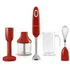 Image de Smeg Hbf02rdeu Blender Mélangeur Par Immersion 700 W Rouge