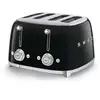 Image de Smeg Toaster (tsf03bleu) Black Schwarz