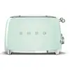 Image de Smeg - grille-pain 4 fentes 950w vert d'eau tsf03pgeu - années 50 TSF03PGEU