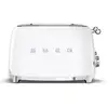 Image de Smeg - grille-pain 4 fentes 950w blanc tsf03wheu - années 50