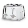 Image de Smeg - grille-pains 4 fentes 950w chromé tsf03sseu - années 50