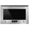Image de Four à micro-ondes encastrable smeg mp422x1 micro-ondes avec gril 23 l 850 w acier satiné