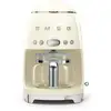 Image de Smeg - cafetière filtre programmable 10 tasses 1050w crème dcf02creu - années 50 DCF02CREU