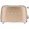 Image de Smeg - grille-pain 2 fentes 950w or mat tsf01chmeu - années 50 TSF01CHMEU