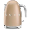 Image de Bouilloire électrique 1,7L 2400W Or Mat - KLF03CHMEU SMEG