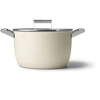 Image de Smeg Ckfc2611crm Fait-tout Crème, Noir Aluminium, Acier Inoxydable 7,7 L 26 Cm