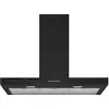Image de Smeg kbt900ne hotte montée au mur noir 480 m³h