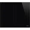 Image de Smeg Universal Sim3644d Plaque Noir Intégré 60 Cm Plaque Avec Zone À Induction 4 Zone(s)