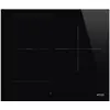Image de Table de cuisson smeg classic si1m4634d noir encastrable 60 cm table de cuisson à induction 3 feux